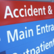 A&E in NHS hospital
