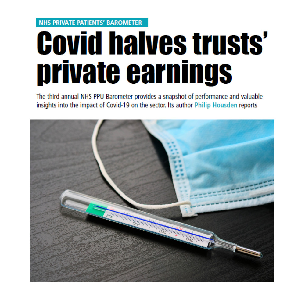 Covid halves trusts' earnings